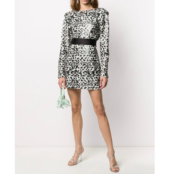 NEW ROTATE REVOLVE SEQUIN MINI DRESS - Picture 9 of 10